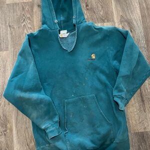 Beat up XL carhartt hoodie